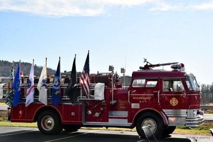 Fire Truck Flag